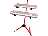 Clavia Nord SL930 Double-tier Slant Stand - Red Clavia Nord SL930 Double-tier Slant Stand - Red